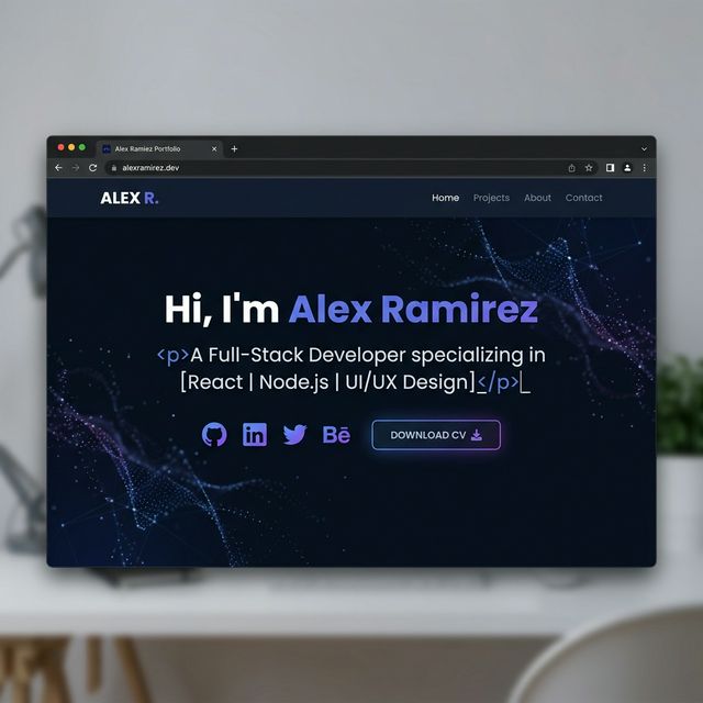 Portfolio Website - ASP.NET Core MVC personal site